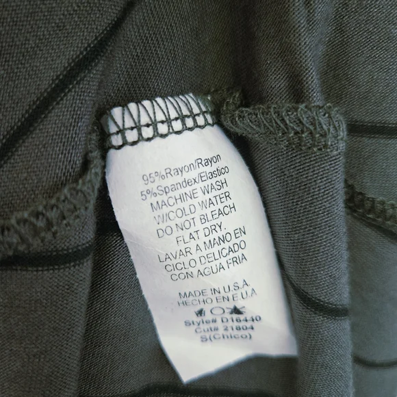 ​Carly Jean Los‎ Angeles CJLA Striped Maxi Dress Small Gray - Picture 5 of 5